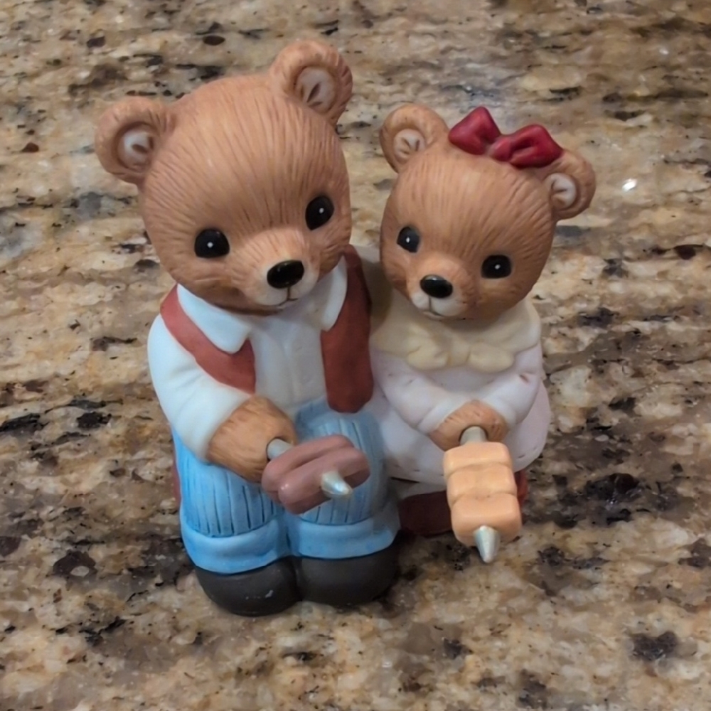"Campfire Bears" Vintage Home Interior #1446 - Picture 4 of 7